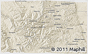Shaded Relief 3D Map of Clear Creek County