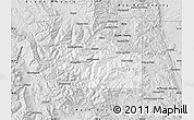 Silver Style Map of Clear Creek County