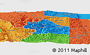 Political Panoramic Map of Clear Creek County