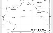 Blank Simple Map of Clear Creek County