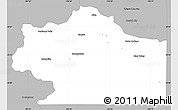 Gray Simple Map of Clear Creek County