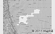 Gray Map of Denver County