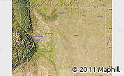 Satellite Map of El Paso County