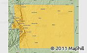 Savanna Style Map of El Paso County