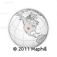 Outline Map of El Paso County