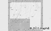 Gray Map of Elbert County