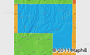 Political Map of Elbert County