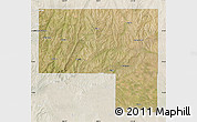 Satellite Map of Elbert County, lighten