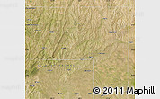Satellite Map of Elbert County