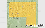 Savanna Style Map of Elbert County
