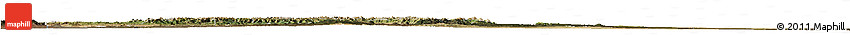 Satellite Horizon Map of Colorado, darken