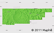 Political Map of Rio Blanco County, cropped outside