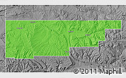 Political Map of Rio Blanco County, desaturated