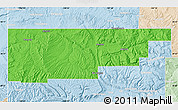 Political Map of Rio Blanco County, lighten