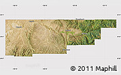 Satellite Map of Rio Blanco County, cropped outside