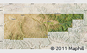 Satellite Map of Rio Blanco County, lighten