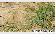 Satellite Map of Rio Blanco County