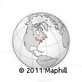 Outline Map of ZIP Code 06268