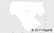 Silver Style Simple Map of ZIP code 06268