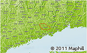 Physical 3D Map of ZIP code 06611