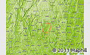 Physical Map of ZIP code 06798