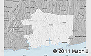 Gray Map of New London County