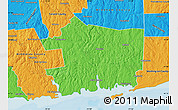Political Map of New London County