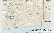 Shaded Relief Map of New London County