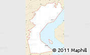 Classic Style Simple Map of ZIP code 19720
