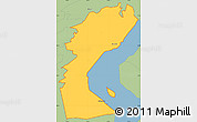 Savanna Style Simple Map of ZIP code 19720