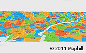 Political Panoramic Map of ZIP code 19802