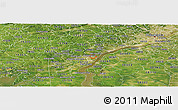 Satellite Panoramic Map of ZIP code 19802