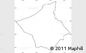 Blank Simple Map of ZIP code 19802, cropped outside