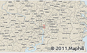 Classic Style 3D Map of ZIP code 20001