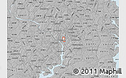 Gray Map of ZIP code 20001