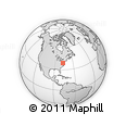 Outline Map of ZIP Code 20001