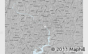 Gray Map of ZIP code 20007