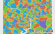 Political Map of ZIP code 20007