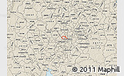 Shaded Relief Map of ZIP code 20007
