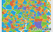 Political Map of ZIP code 20011