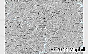 Gray Map of ZIP code 20012