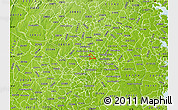 Physical Map of ZIP code 20012