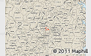 Shaded Relief Map of ZIP code 20012