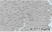 Gray 3D Map of ZIP code 20017