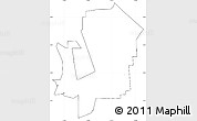 Blank Simple Map of ZIP code 20017, cropped outside, no labels