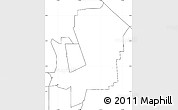 Blank Simple Map of ZIP code 20017, no labels