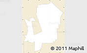 Classic Style Simple Map of ZIP code 20017