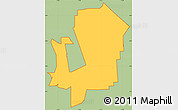 Savanna Style Simple Map of ZIP code 20017, cropped outside