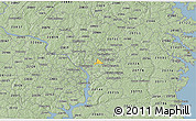 Savanna Style 3D Map of ZIP code 20018