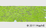 Physical Panoramic Map of ZIP code 20037